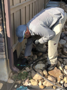 Rodent exterminator at work - Pest Control services in Wyoming